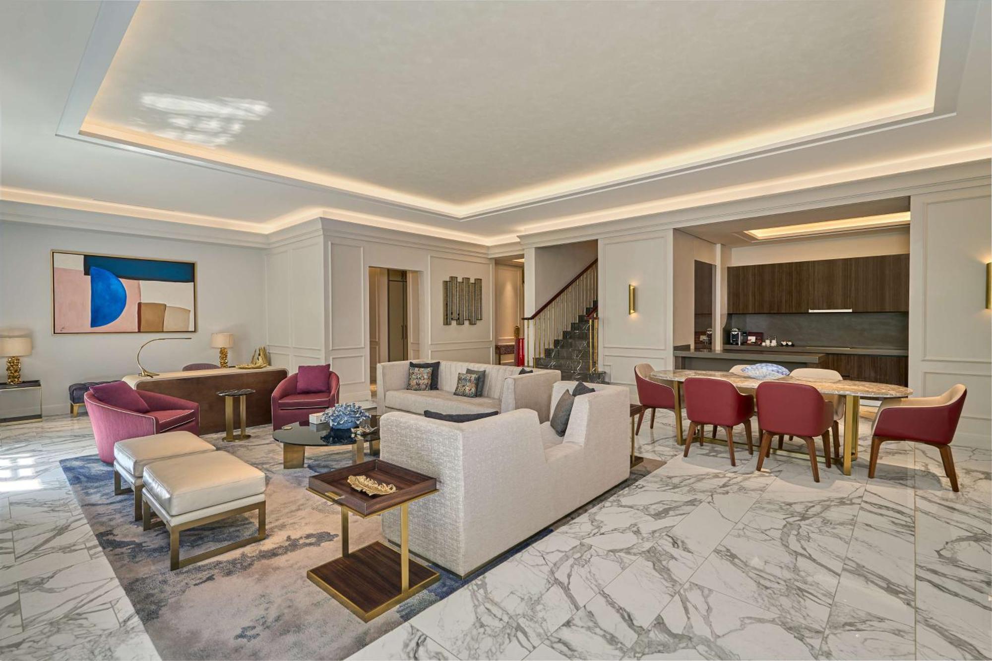 Mansard Riyadh, A Radisson Collection Hotel Εξωτερικό φωτογραφία The interior of a typical apartment