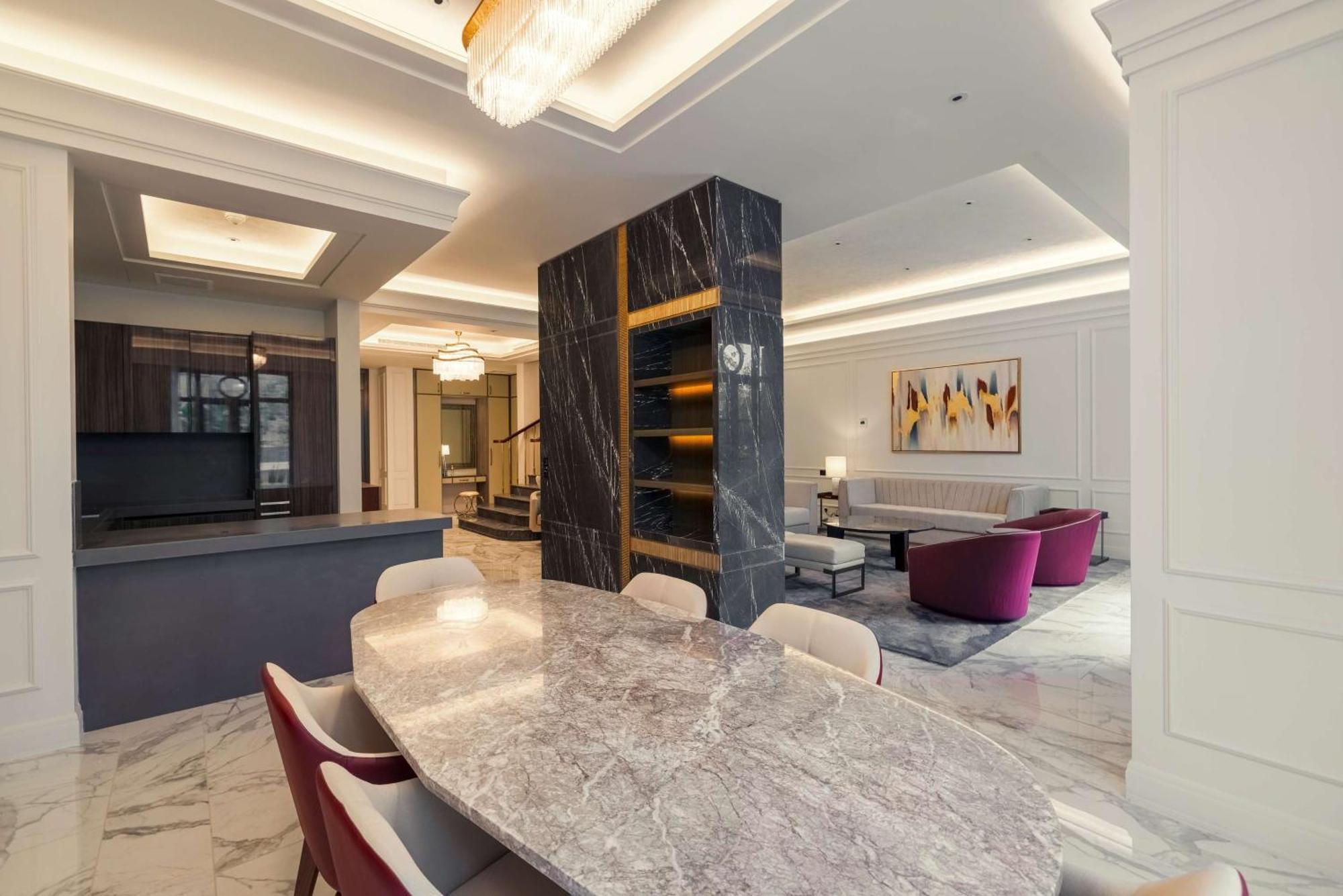 Mansard Riyadh, A Radisson Collection Hotel Εξωτερικό φωτογραφία The interior of a typical apartment
